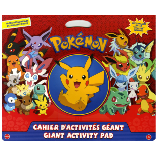 Pokémon - Cahier d'activités géant